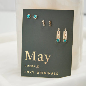 May | Birthstone Earrings