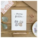 Meow & Furever - Card | Kenzie Cards