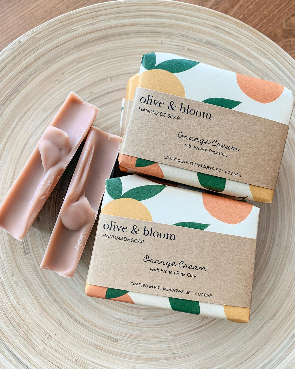 Orange Cream - Hand Crafted Bar Soap | Olive & Bloom