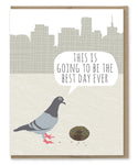 Pigeon Donut - Birthday Card | Modern Printed Matter