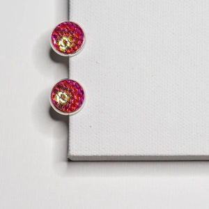 Mermaid Scales | Stud Earrings