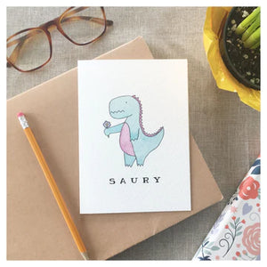 Saury - Greeting Card | Kenzie Cards