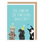 Something About Cake - Birthday Card | Apartment 2 Cards