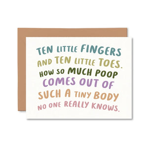 So Much Poop - Greeting Card | Pretty By Her