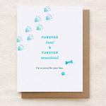 Furever Loved & Furever Remembered - Sympathy Card | Quirky Paper Co.