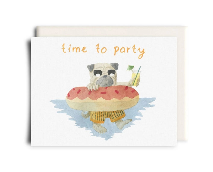 Time To Party - Greeting Card | Inkwell Cards