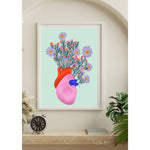Blooming Heart | Art Print