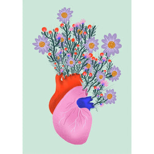 Blooming Heart | Art Print